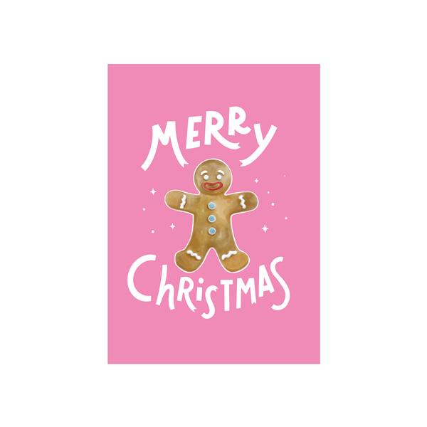 Steer Illustrations X ibizaspeedcharter Christmas Card Gingerbread Man