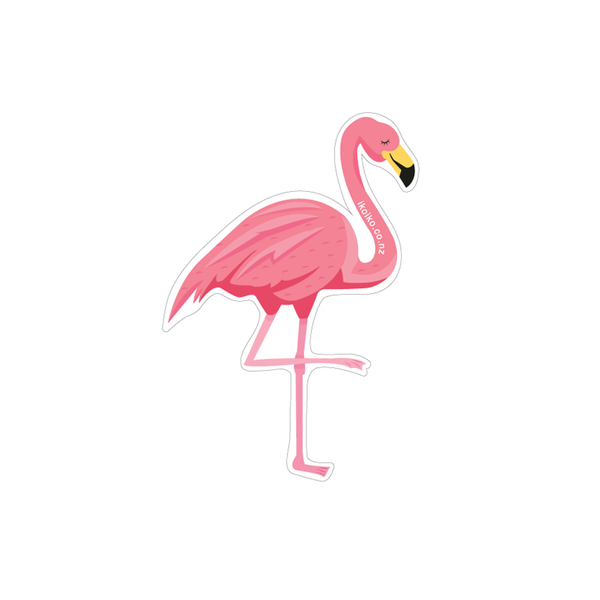 ibizaspeedcharter Fun Size Sticker Flamingo