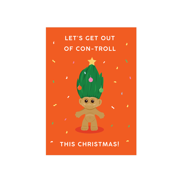 ibizaspeedcharter Pop Fun Christmas Card Troll