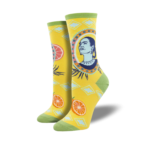 Socksmith Socks Women's Frida Orange Yellow
