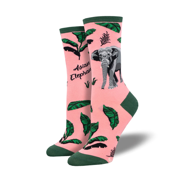 Socksmith Socks Women's Asian Elephant Pink