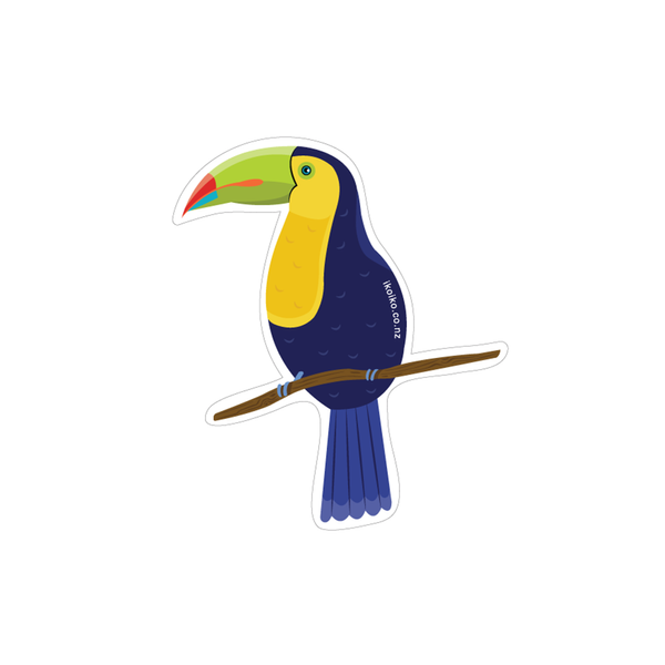 ibizaspeedcharter Fun Size Sticker Toucan