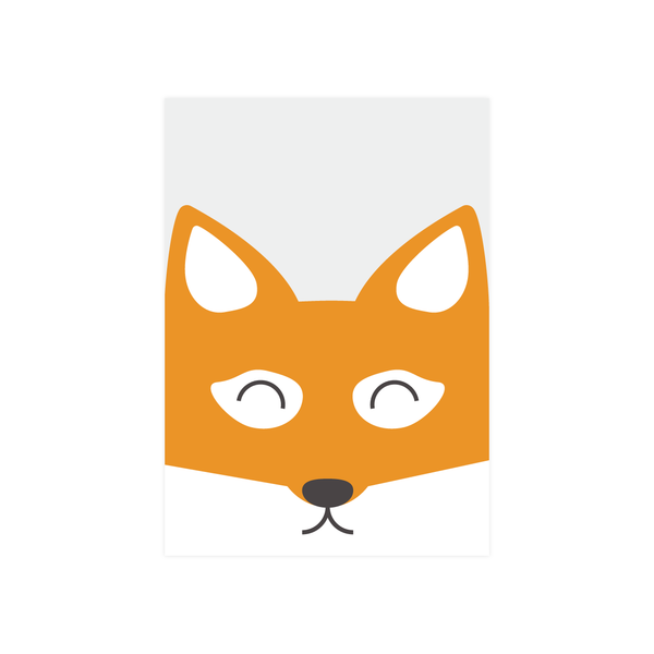 ibizaspeedcharter Kid's Animal Card Fox