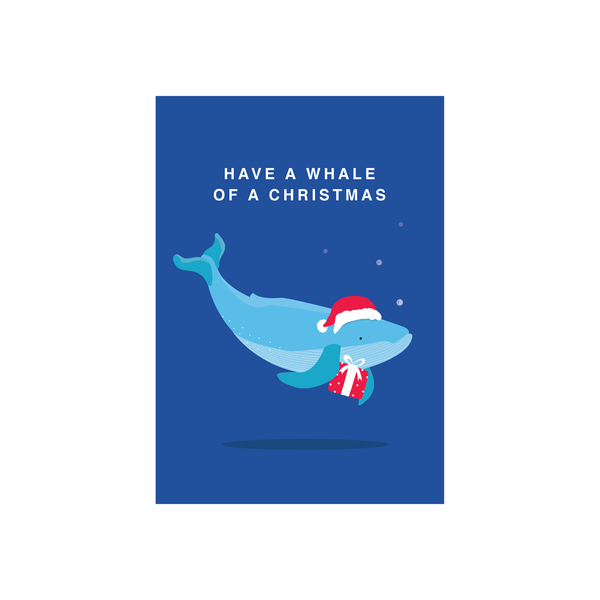 ibizaspeedcharter Christmas Card Whale Christmas