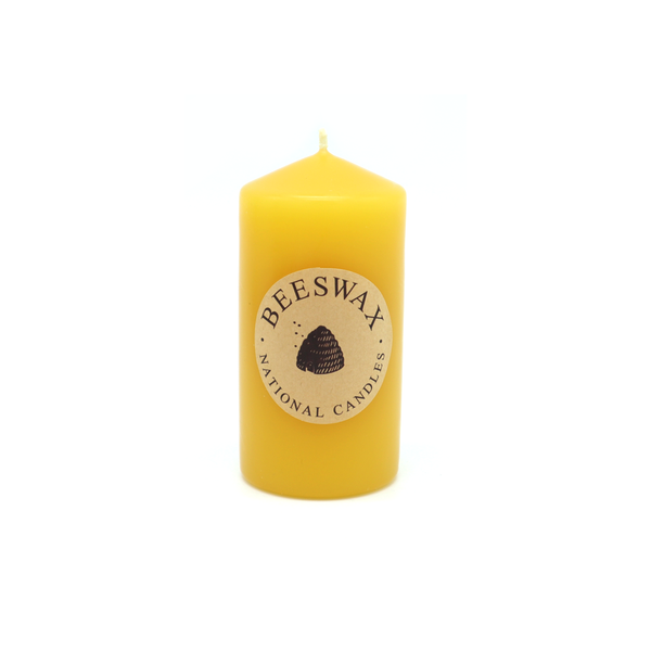 Beeswax Standing Candle 10cm