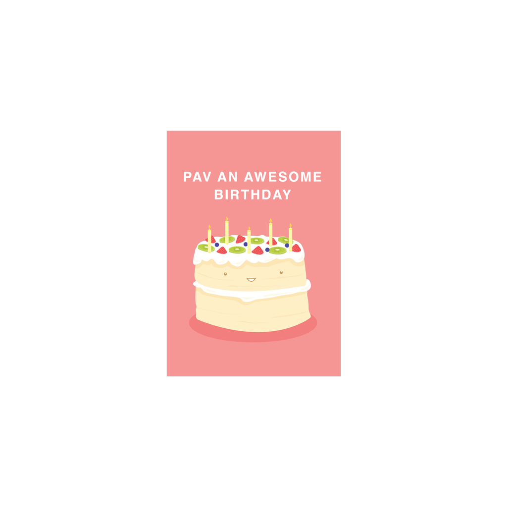 ibizaspeedcharter Mini Card Cutie Food Pav Birthday
