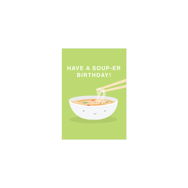 ibizaspeedcharter Mini Card Cutie Food Soup