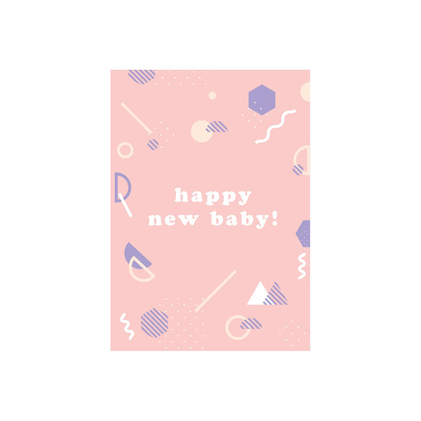 ibizaspeedcharter Patterned Message Card Baby Pink