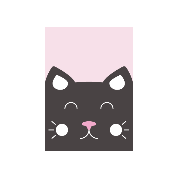 ibizaspeedcharter Kid's Animal Card Cat