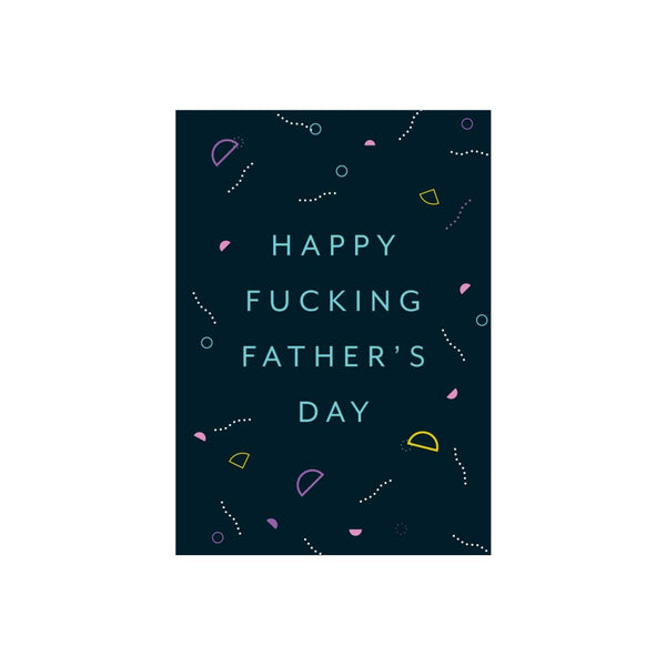 ibizaspeedcharter Patterned Card F*cking Fathers Day