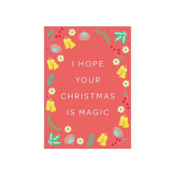 ibizaspeedcharter Christmas Card Kōwhai Christmas Magic