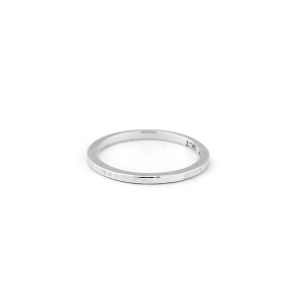 Kerry Rocks Ring Forged Band Silver