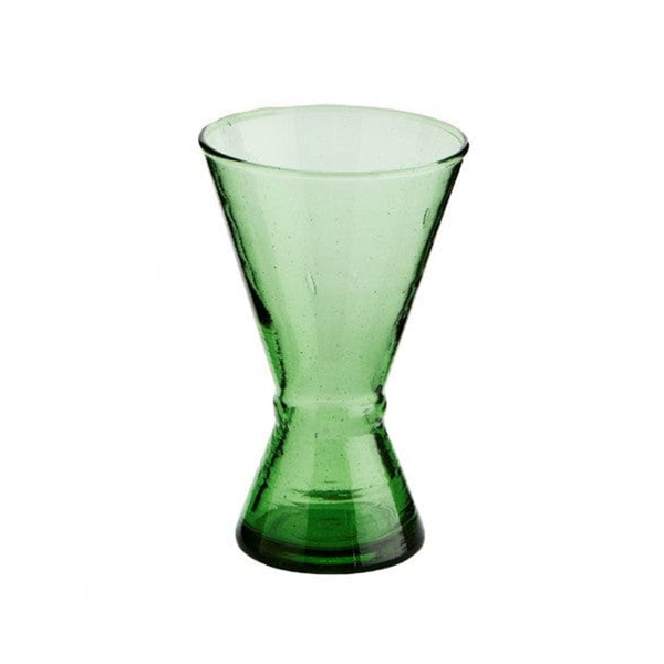 Moroccan Wineglass Green