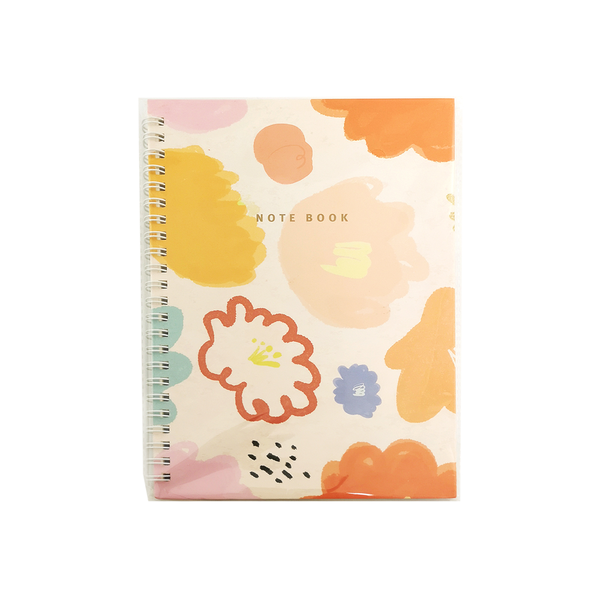 Spiral Notebook Bright Summer Flowers