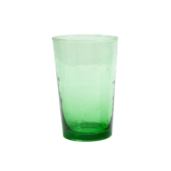 Moroccan Straight Glass Extra Large Green