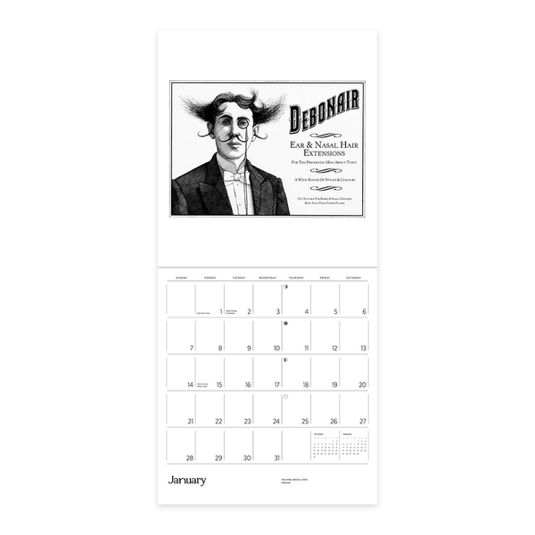 2024 Wall Calendar Improbable Contraptions