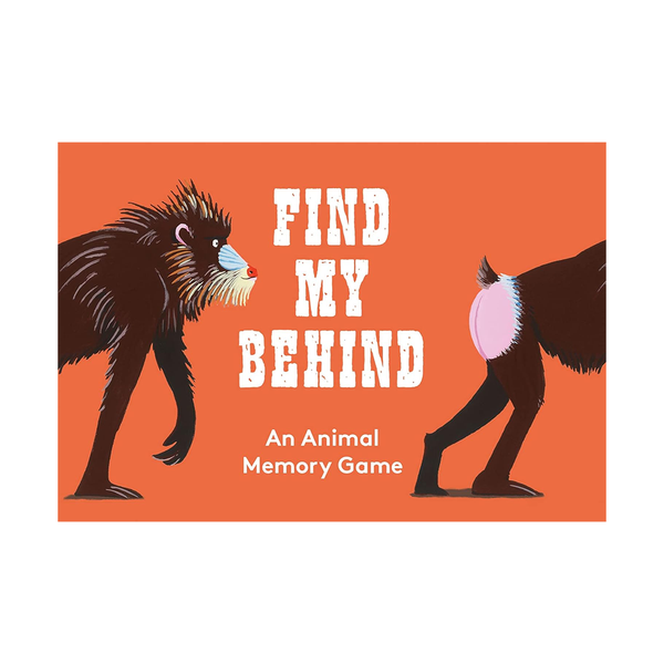 Find My Behind Animal Memory Game