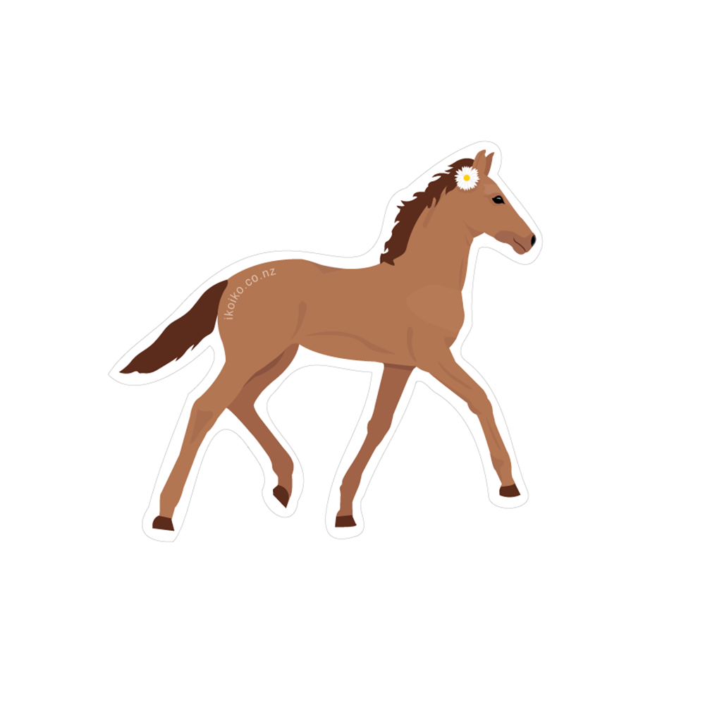 ibizaspeedcharter Fun Size Sticker Foal