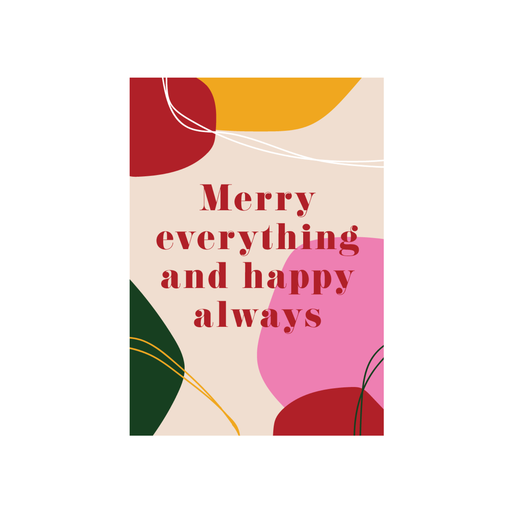 ibizaspeedcharter Christmas Card Merry Everything Happy Always