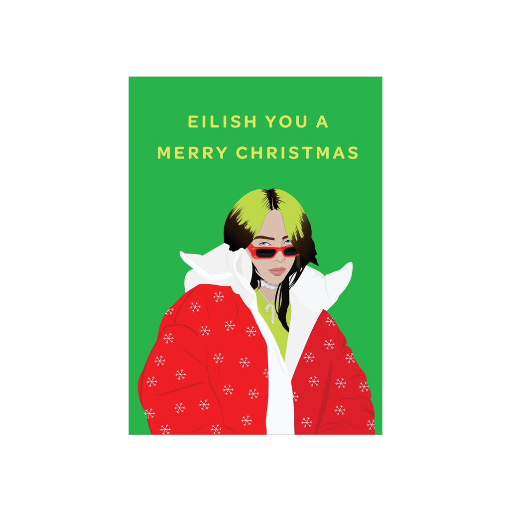 ibizaspeedcharter Christmas Card Pop Culture Eyelash