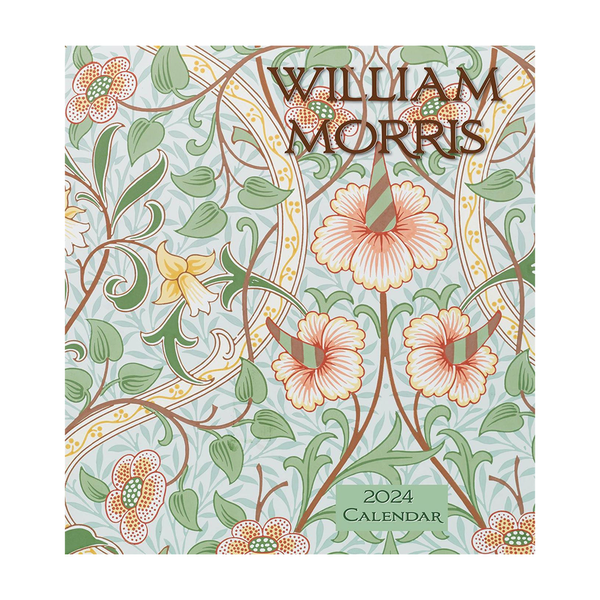 2024 Wall Calendar William Morris Arts and Crafts Design