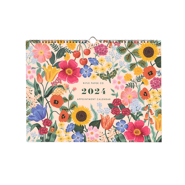 Rifle Paper Co 2024 Appointment Calendar Blossom