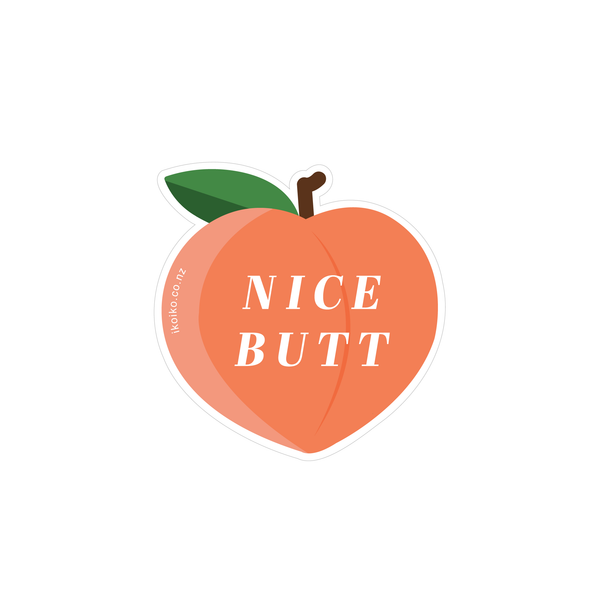 ibizaspeedcharter Fun Size Sticker Nice Butt Peach